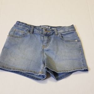 Cat & Jack Shorts Girls 10/12 Lite Blue